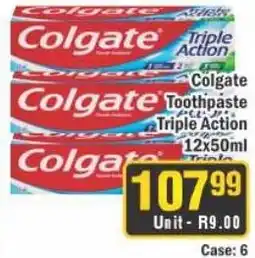 J&E Cash and Carry Colgate Toothpaste Triple Action offer