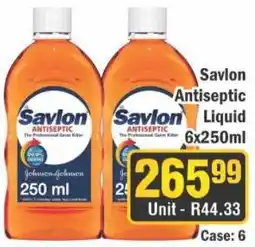 J&E Cash and Carry Savlon Antiseptic Liquid offer