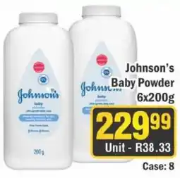 J&E Cash and Carry Johnson's Baby Powder offer
