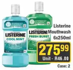 J&E Cash and Carry Listerine Mouthwash offer