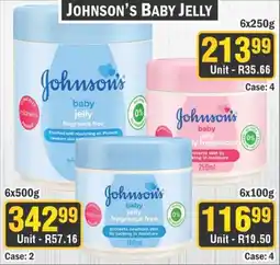J&E Cash and Carry Johnson's Baby Jelly offer