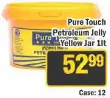 Pure Touch Petroleum Jelly Yellow Jar