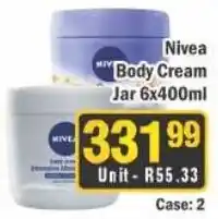 J&E Cash and Carry Nivea Body Cream offer