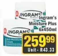 J&E Cash and Carry Ingram's Moisture Plus offer