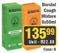 J&E Cash and Carry Borstol Cough Mixture offer