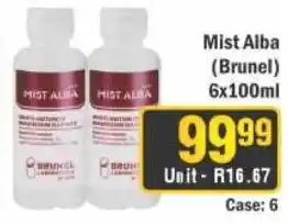 J&E Cash and Carry Mist Alba (Brunel) offer