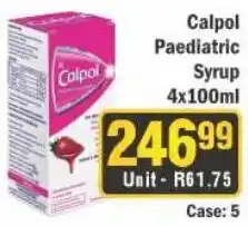 J&E Cash and Carry Calpol Paediatric Syrup offer