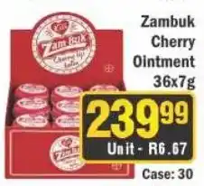 J&E Cash and Carry Zambuk Cherry Ointment offer