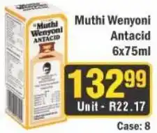 J&E Cash and Carry Muthi Wenyoni Antacid offer