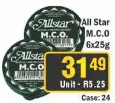 J&E Cash and Carry All Star M.C.O offer