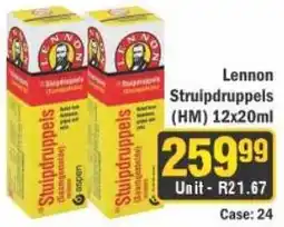 J&E Cash and Carry Lennon Struipdruppels (HM) offer