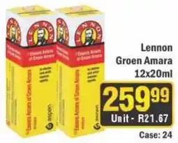 J&E Cash and Carry Lennon Groen Amara offer