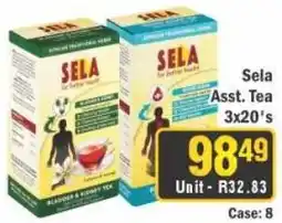J&E Cash and Carry Sela Asst. Tea offer