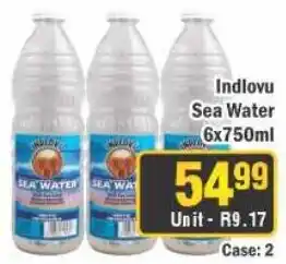 J&E Cash and Carry Indlovu Sea Water offer