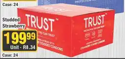 J&E Cash and Carry TRUST Studded Strawberry offer