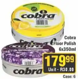 J&E Cash and Carry Cobra Floor Polish offer
