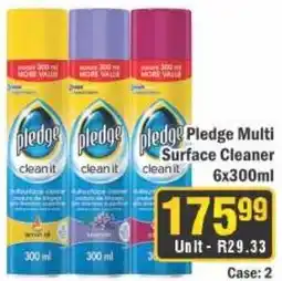 J&E Cash and Carry Pledge Pledge Multi Surface Cleaner offer