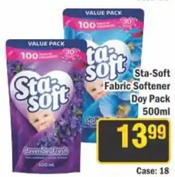 J&E Cash and Carry Sta-Soft Fabric Softener Doy Pack offer