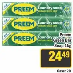 J&E Cash and Carry Preem Laundry soap Green Bar Soap offer