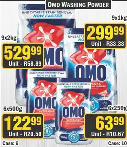J&E Cash and Carry OMO WASHING POWDER offer