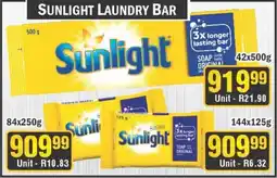 J&E Cash and Carry Sunlight Laundry Bar offer