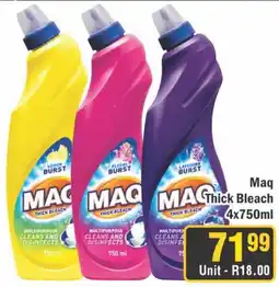 J&E Cash and Carry Maq Thick Bleach Assorted offer
