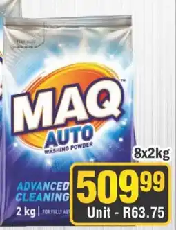 J&E Cash and Carry MAQ AUTO WASHING POWDER offer