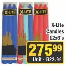J&E Cash and Carry X-Lite Candles offer