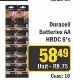 J&E Cash and Carry Duracell Batteries AA HBDC offer