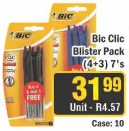 J&E Cash and Carry Bic Clic Blister Pack offer