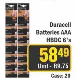 J&E Cash and Carry Duracell Batteries AAA offer