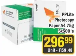 J&E Cash and Carry PPLite Photocopy Paper A4 offer