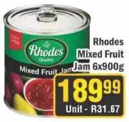 J&E Cash and Carry Rhodes Mixed Fruit Jam offer