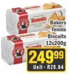 J&E Cash and Carry Bakers Tennis Biscuits offer