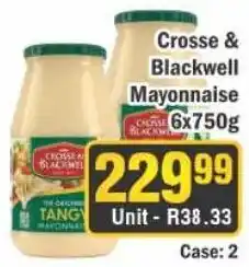 J&E Cash and Carry Crosse & Blackwell Mayonnaise offer