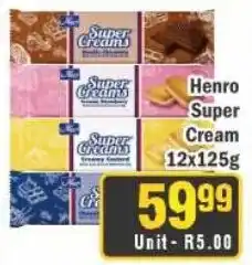 J&E Cash and Carry Henro Super Cream offer