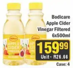 J&E Cash and Carry Bodicare Apple Cider Vinegar Filtered offer
