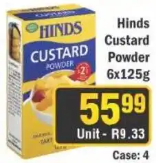 J&E Cash and Carry Hinds Custard Powder offer