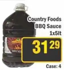 J&E Cash and Carry Country Foods BBQ Sauce offer