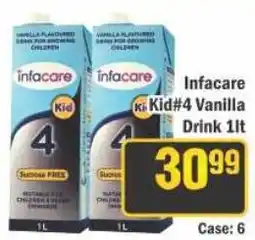 J&E Cash and Carry Infacare Kid#4 Vanilla Drink offer