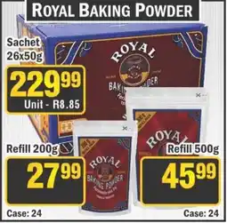 J&E Cash and Carry Royal baking powder offer