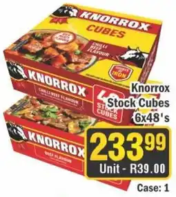 J&E Cash and Carry Knorrox Stock Cubes offer