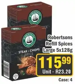 J&E Cash and Carry Robertsons Refill Spices offer