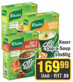 J&E Cash and Carry Knorr Cup-a-Soup offer