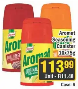 J&E Cash and Carry Aromat Seasoning Canister offer