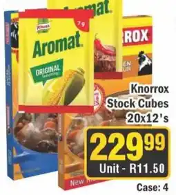 J&E Cash and Carry Knorrox Stock Cubes offer