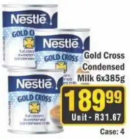 J&E Cash and Carry Nestle Gold Cross Condensed Milk offer
