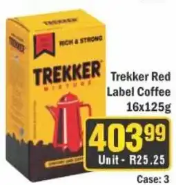 J&E Cash and Carry Trekker Red Label Coffee offer
