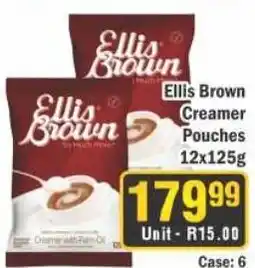 J&E Cash and Carry Ellis Brown Creamer Pouches offer