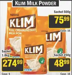 J&E Cash and Carry Nestle Klim Milk Powder offer